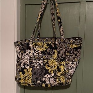 Vera Bradley Baroque Tote Bag with Bag Tag